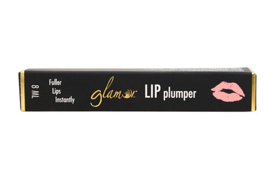 Glamur LIP Plump Sheer Delight lip treatment with plumping effects. Fuller, softer, pouting lips, reduce lip lines.