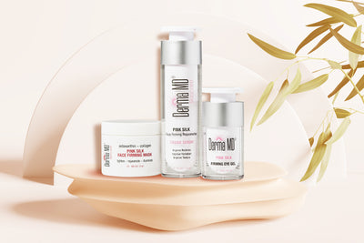 Pink Silk Trio :Serum Eye and Mask